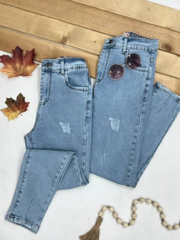 شلوار جین مام فیت زنانه کد 70287