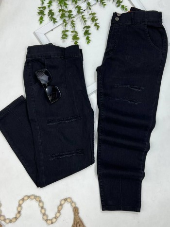 شلوار جین مام استایل زنانه کد 70327