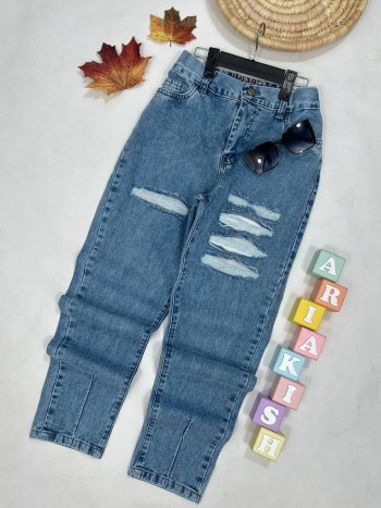 شلوار جین مام استایل زنانه کد 70330