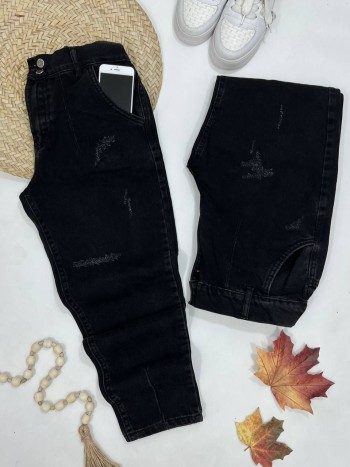 شلوار جین مام استایل زنانه کد 70378