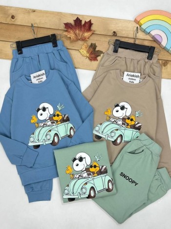 بلوز شلوار اسنوپی  کد 10173