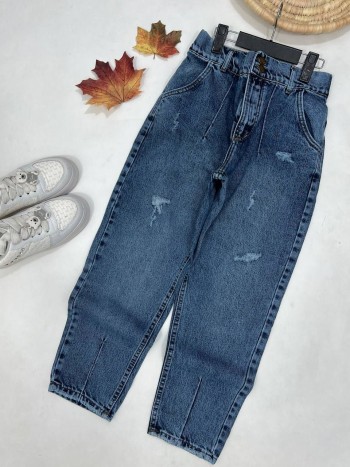 شلوار جین مام استایل زنانه کد 70332