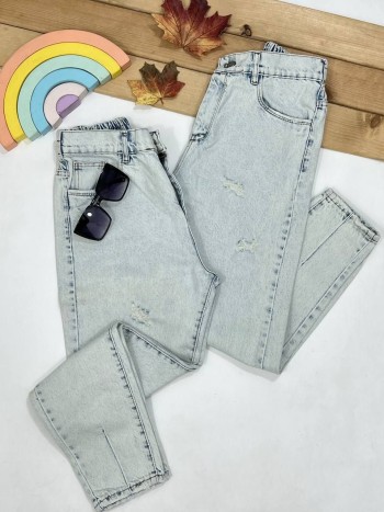 شلوار جین مام استایل زنانه کد 70267