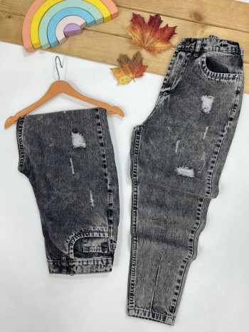 شلوار جین مام استایل زنانه کد 70259