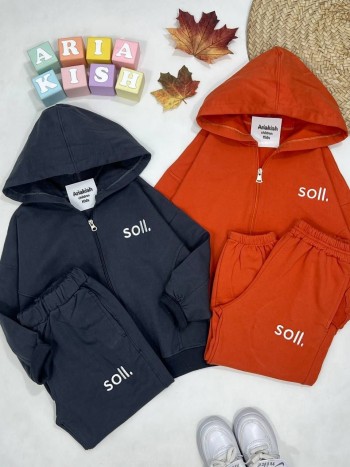 ست سوئیشرت و شلوار soll کد 30227