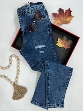 شلوار جین مام فیت زنانه کد 70285