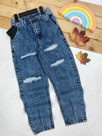 شلوار جین مام استایل زنانه کد 70339