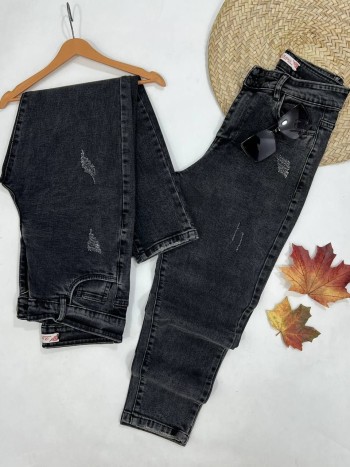 شلوار جین مام فیت کد 70307