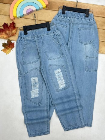 شلوار جین بچگانه کد 70309