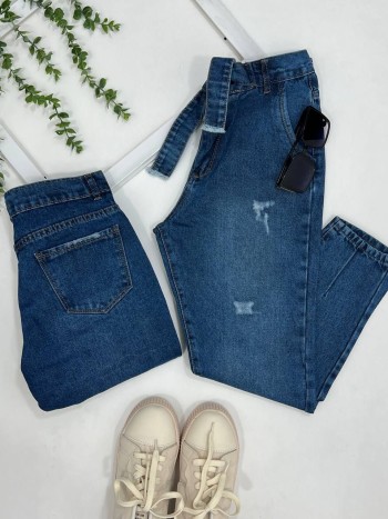 شلوار جین مام استایل زنانه کد 70344