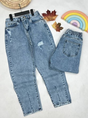 شلوار جین مام استایل کد 70326