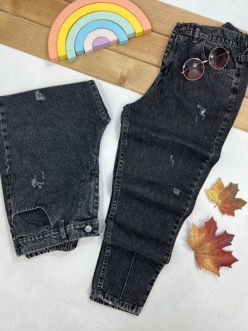 شلوار جین مام استایل زنانه کد 70298