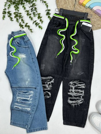 شلوار جین  فراز بچگانه کد 70362