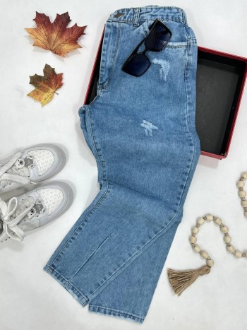 شلوار جین مام استایل زنانه کد 70367