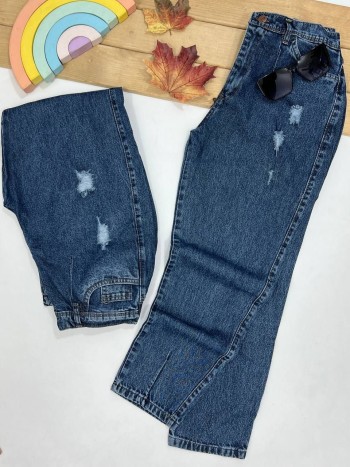 شلوار جین مام استایل زنانه کد 70265