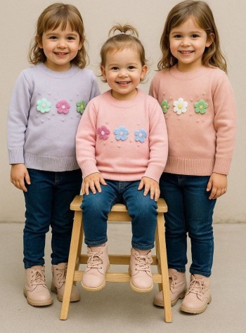 بلوز بافت طرح گل کد:20411