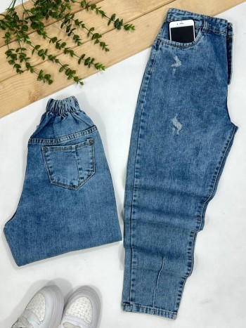 شلوار جین مام استایل زنانه کد 70365