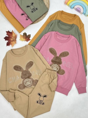 ست بلوز وشلوار دخترانه خرگوش کد:20400