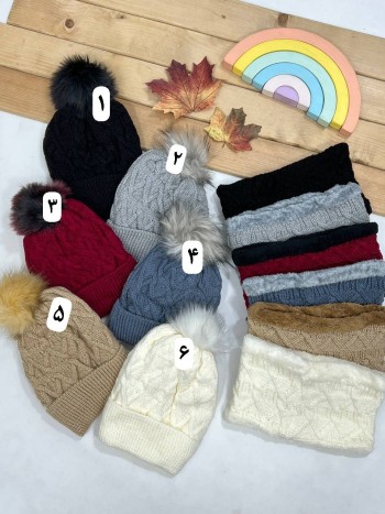 شال و کلاه کد 1448