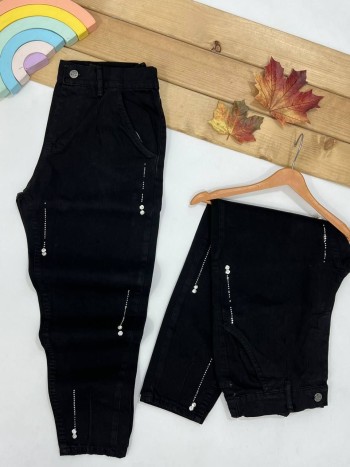 شلوار جین مام استایل زنانه کد 70269