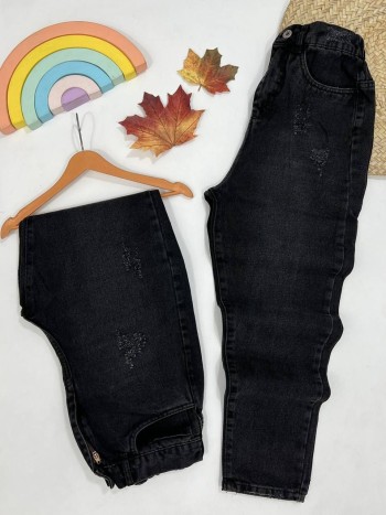 شلوار جین مام استایل زنانه کد 70272