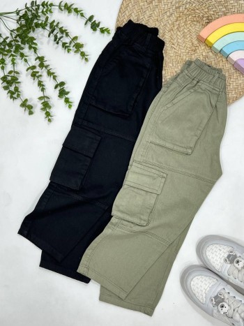 شلوار کتان برنا بچگانه کد 70355