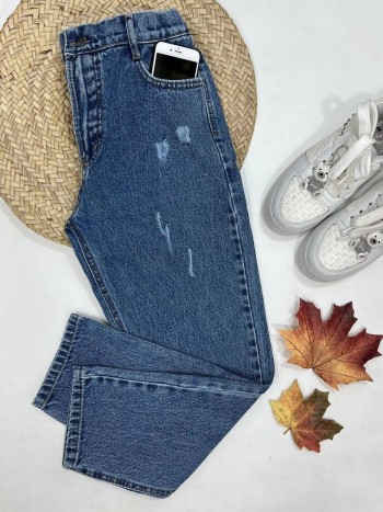 شلوار جین مام استایل زنانه کد 70379