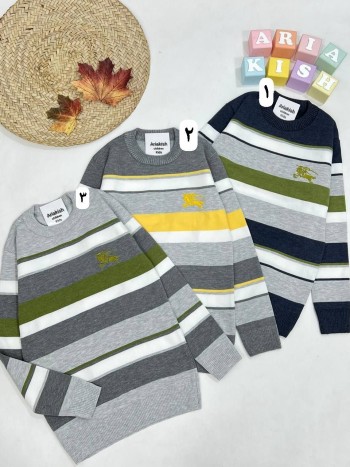 بلوز بافت پسرانه کد 50244