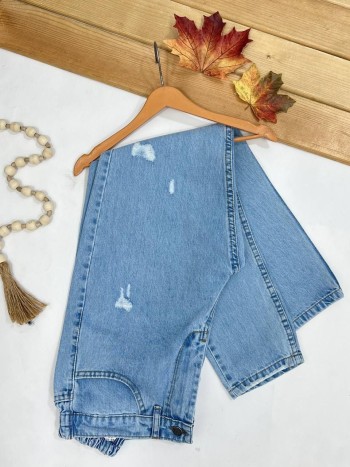 شلوار جین مام استایل زنانه کد 70284