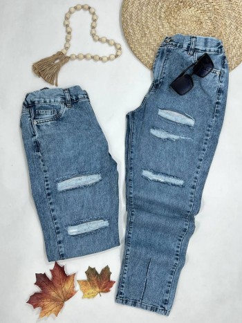 شلوار جین مام استایل زنانه کد 70320