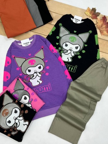 ست بلوز و شلوار کرومی کد 20373