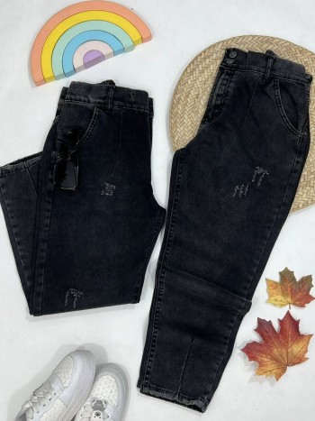 شلوار جین مام استایل کد 70335