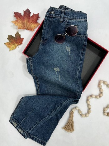 شلوار جین مام استایل زنانه کد 70288