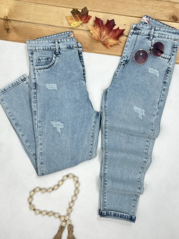 شلوار جین اسکینی زنانه کد 70283