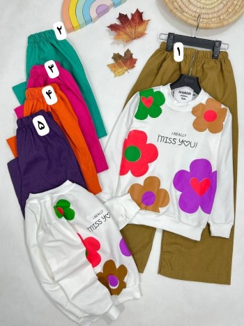 ست بلوز و شلوار هورنا کد 20386