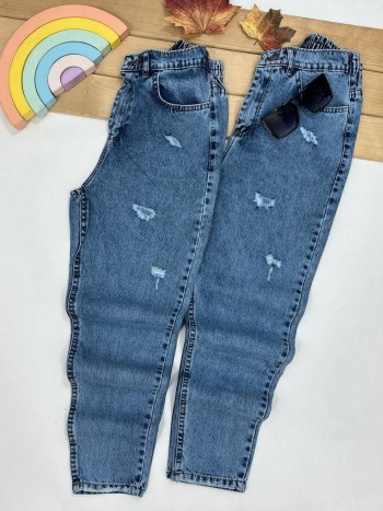 شلوار جین مام استایل زنانه کد 70263