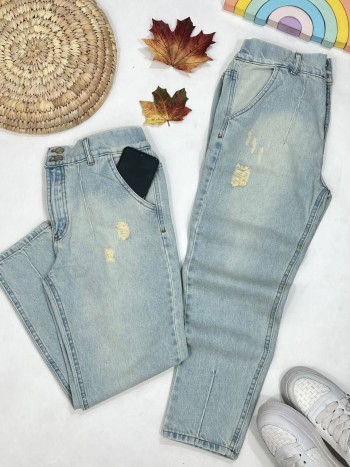 شلوار جین مام استایل کد 70334