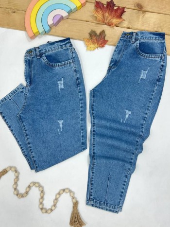 شلوار جین مام استایل زنانه کد 70260