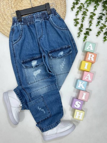 شلوار جین  آرمان بچگانه کد 70356