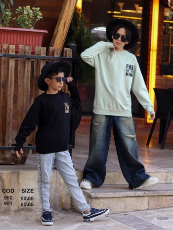 بلوز تک  آستین فینگر دار کد 5022