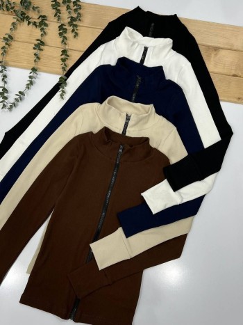 بلوز یقه سه سانت  کد:80158