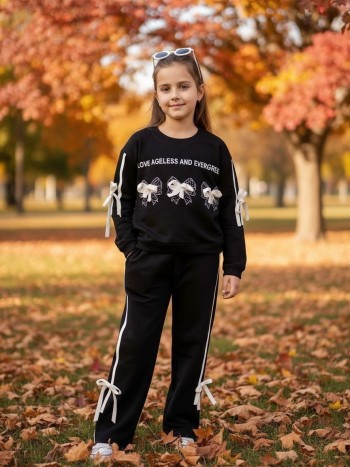 ست بلوز و شلوار پاپیون کد 20423