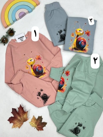 ست بلوز و شلوار حلزون کد 20425