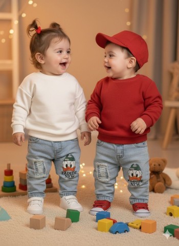 شلوار جین نقلی کد 70475