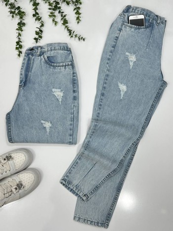 شلوار جین مام استایل زنانه کد 70447