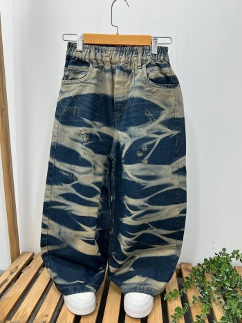 شلوار بگ طرحدار کد 70442