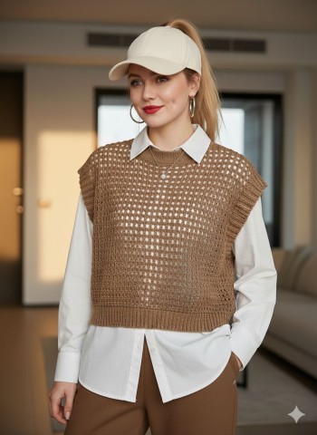 وست بافت زنانه کد 80143