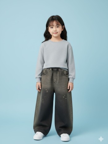 شلوار شافل بچگانه کد 70410