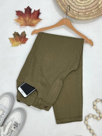 شلوار کتان مام استایل  زنانه کد 70393