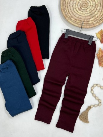 شلوار کبریتی کرک دار بچگانه کد 70389